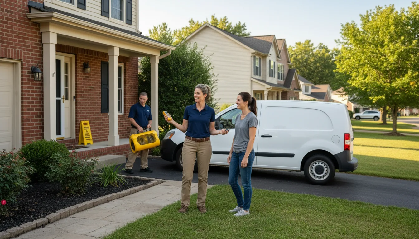 Residential water damage restoration in Pembroke, NH